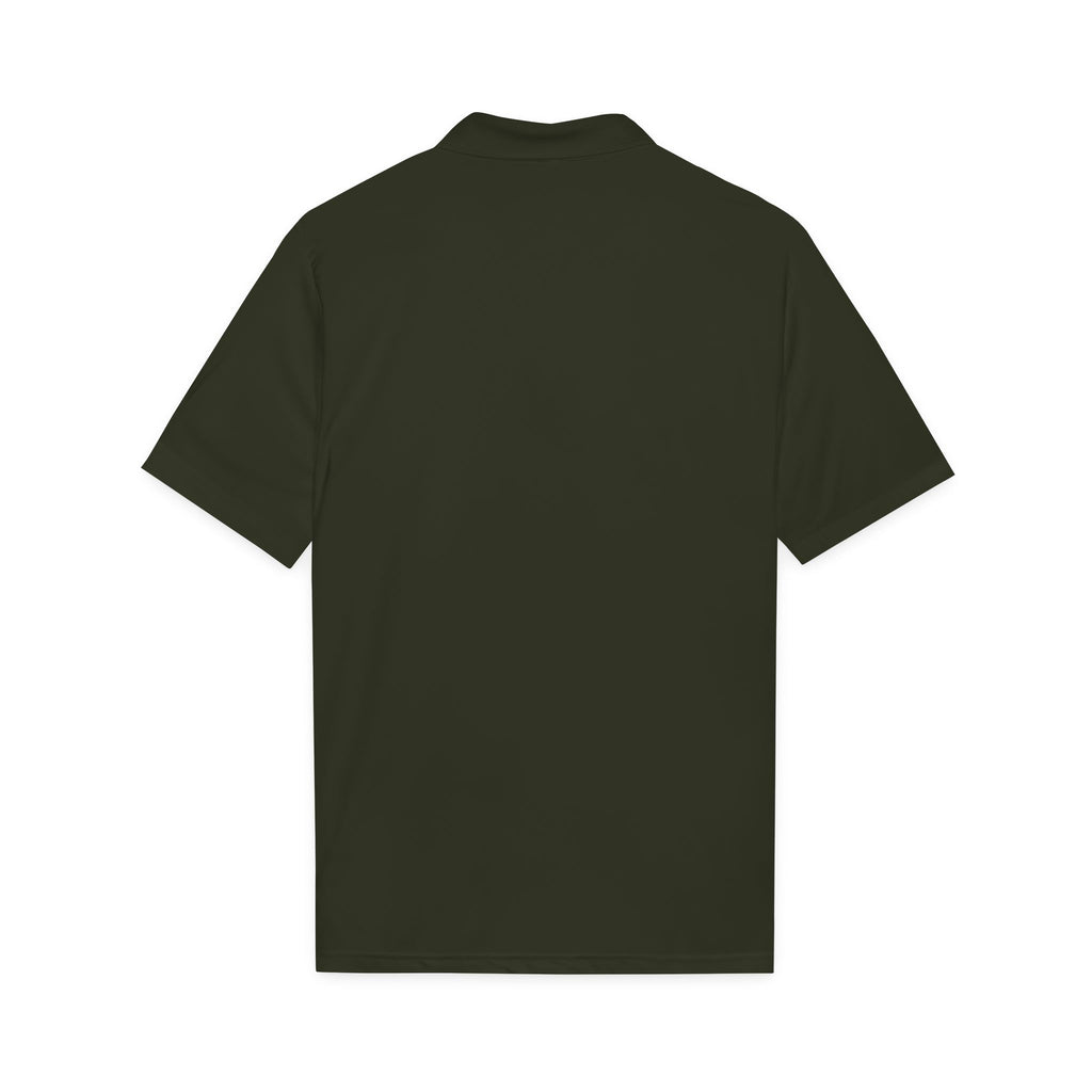 Get There Polo Shirt - Motivational Embroidered Chest Logo