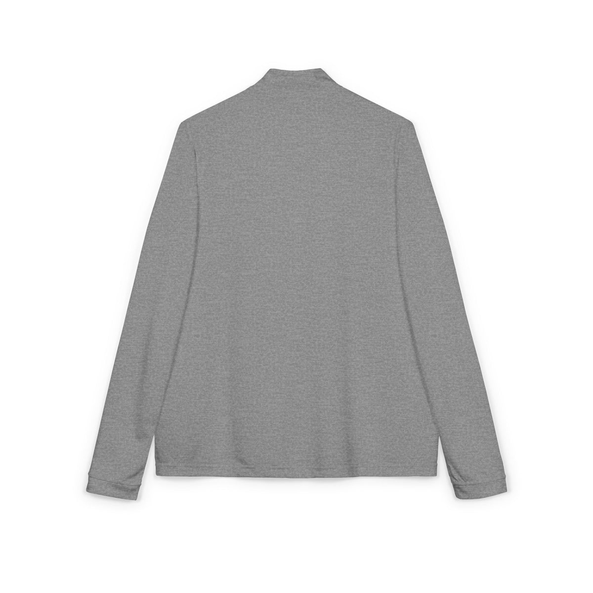 Embroidered Quarter-Zip Pullover — Green Crest Logo