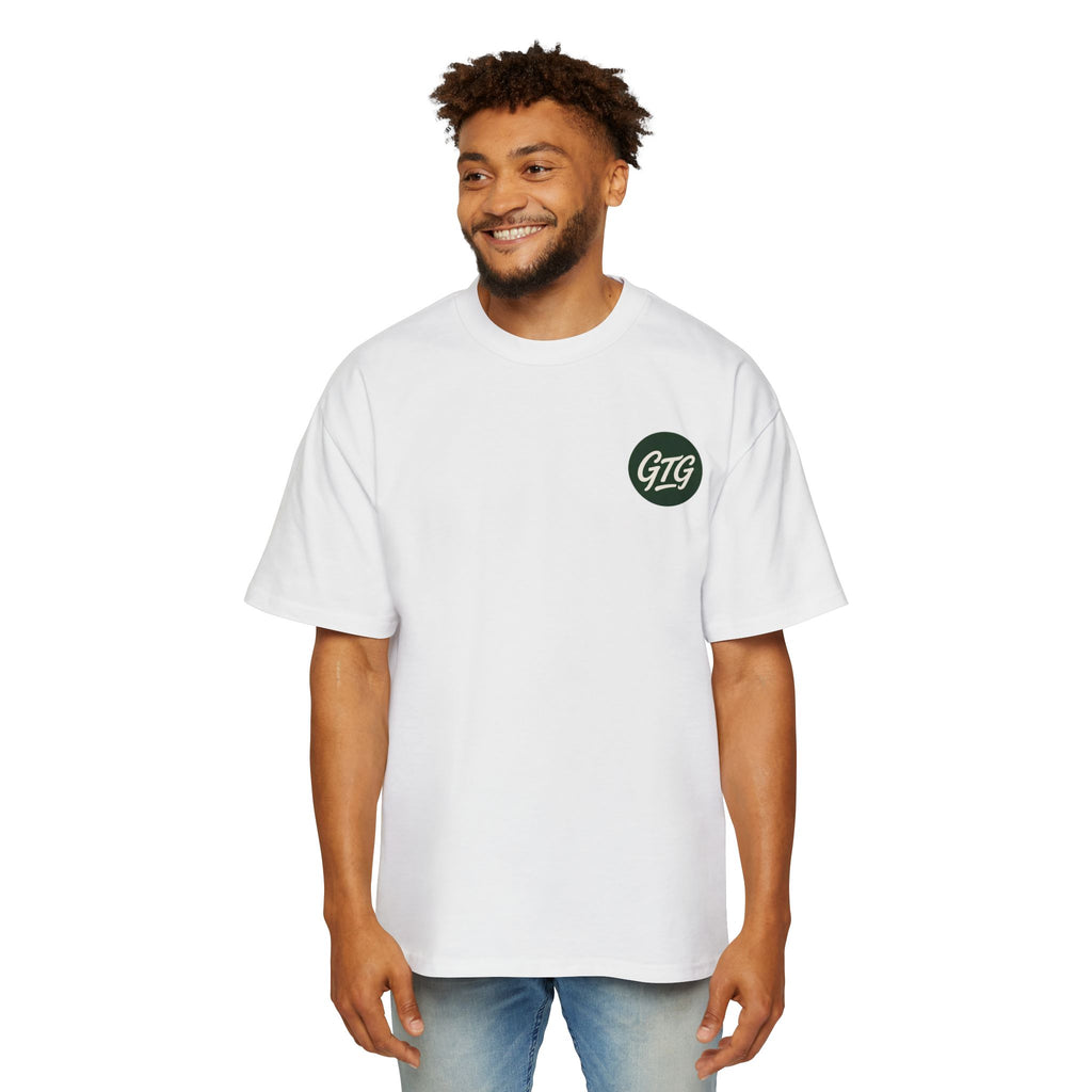 Men's Oversized Golf Tee — Heavyweight Relaxed Fit with GTG Logo