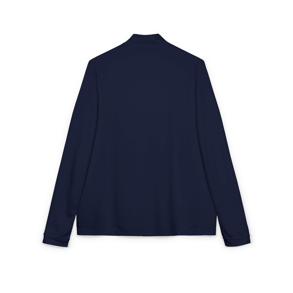 Embroidered Quarter-Zip Pullover — Green Crest Logo