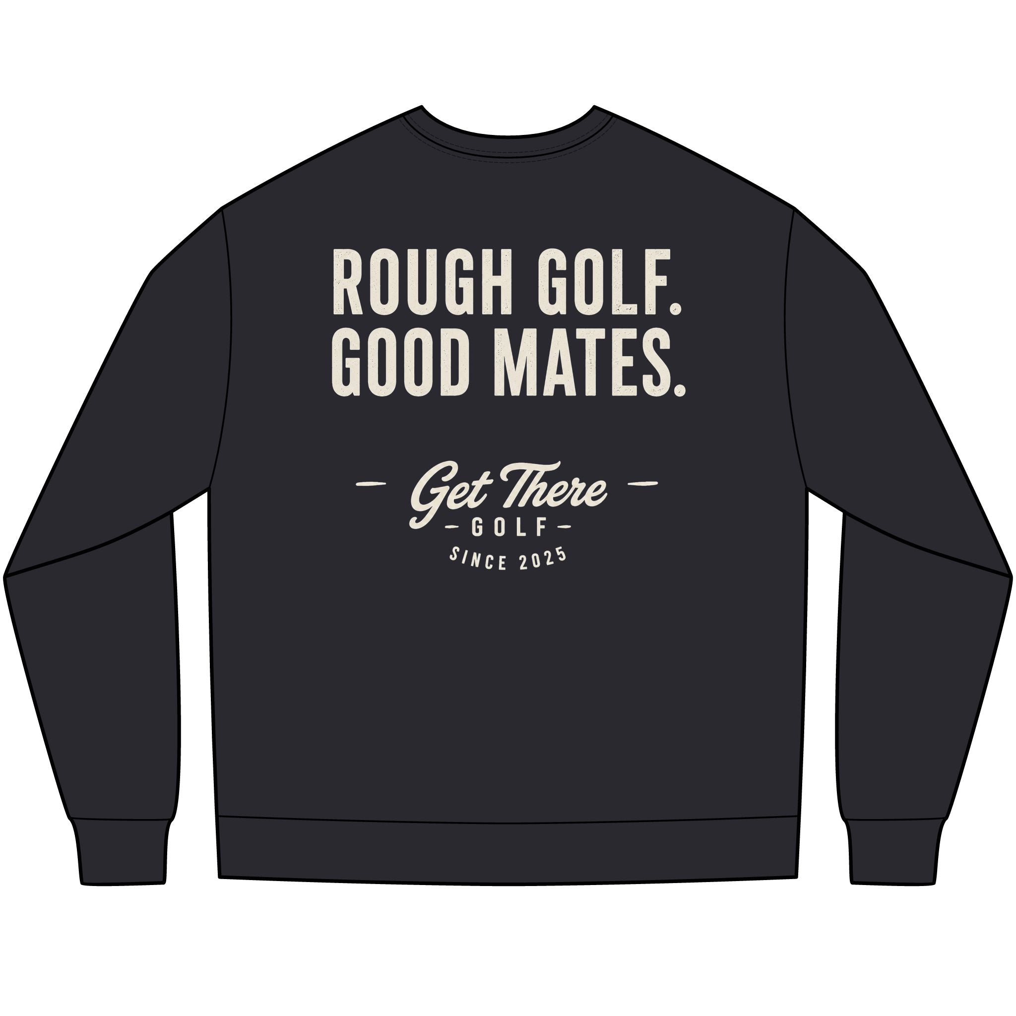 The Long Sleeve Tee — Rough Golf. Good Mates.