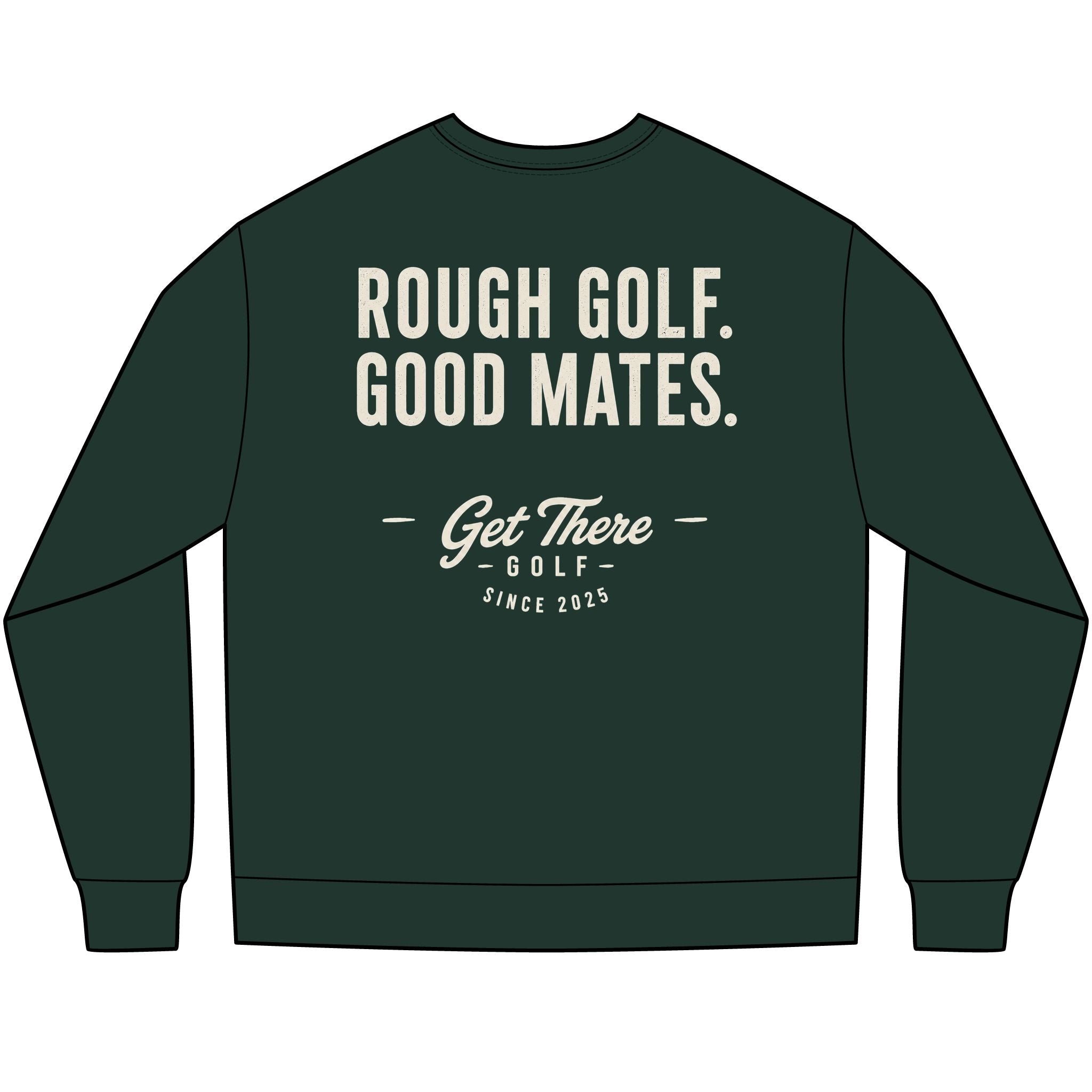 The Long Sleeve Tee — Rough Golf. Good Mates.