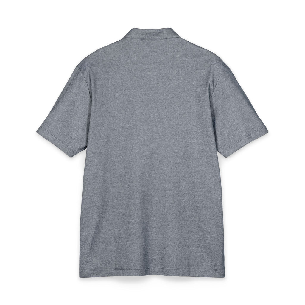 Get There Polo Shirt — Green Circle Logo Embroidered Port Authority Pique
