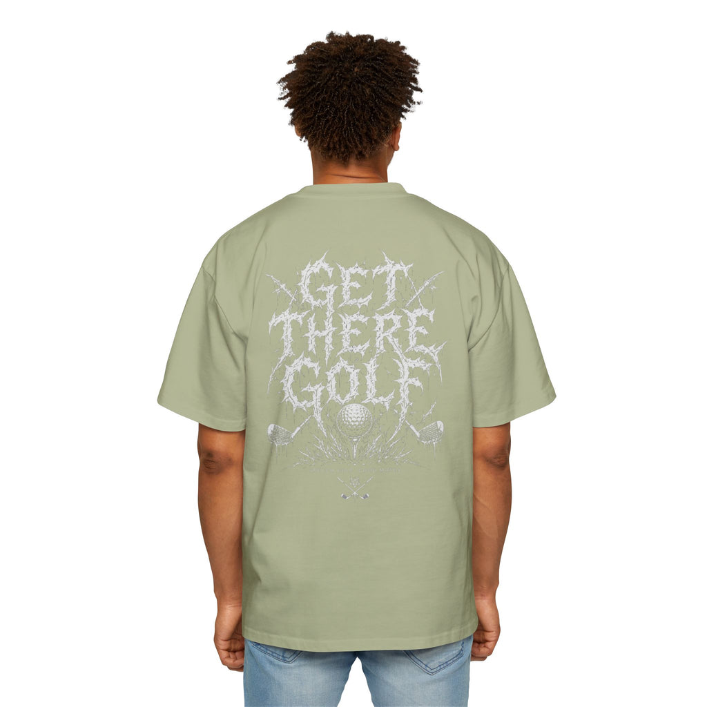 Men's Oversized Golf Tee — Heavyweight Relaxed Fit with GTG Logo