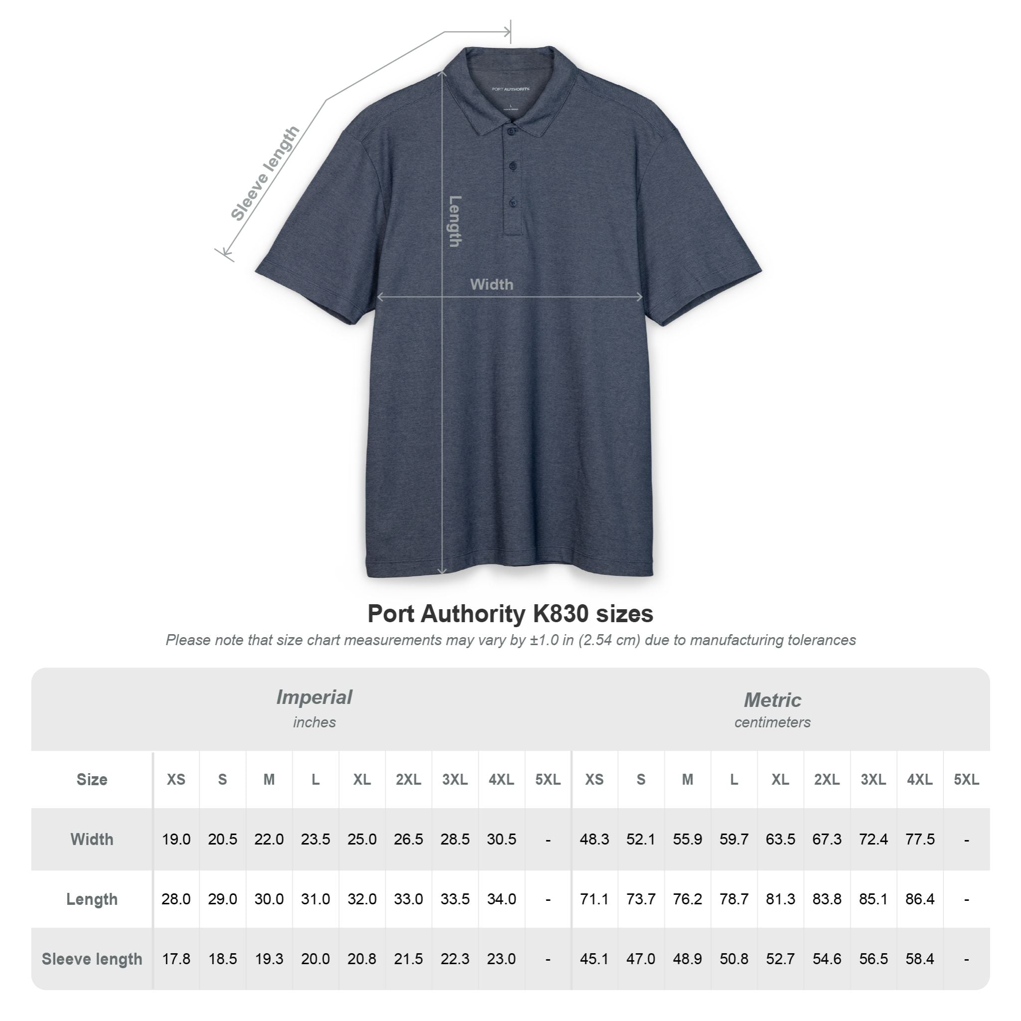 Get There Polo Shirt — Green Circle Logo Embroidered Port Authority Pique