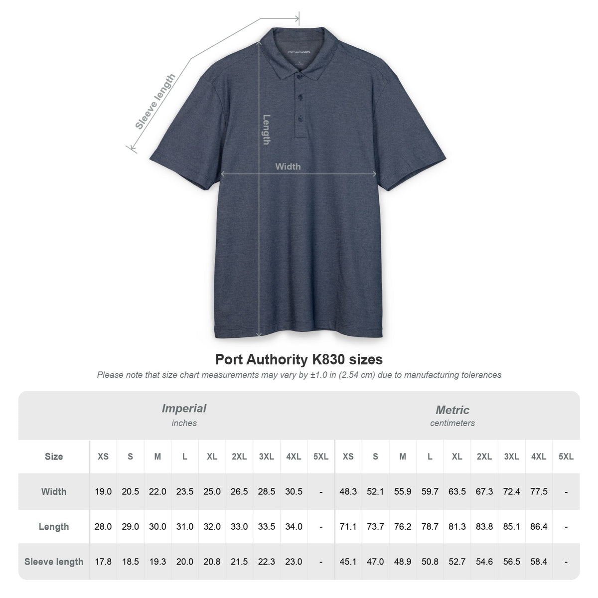 Get There Polo Shirt — Green Circle Logo Embroidered Port Authority Pique