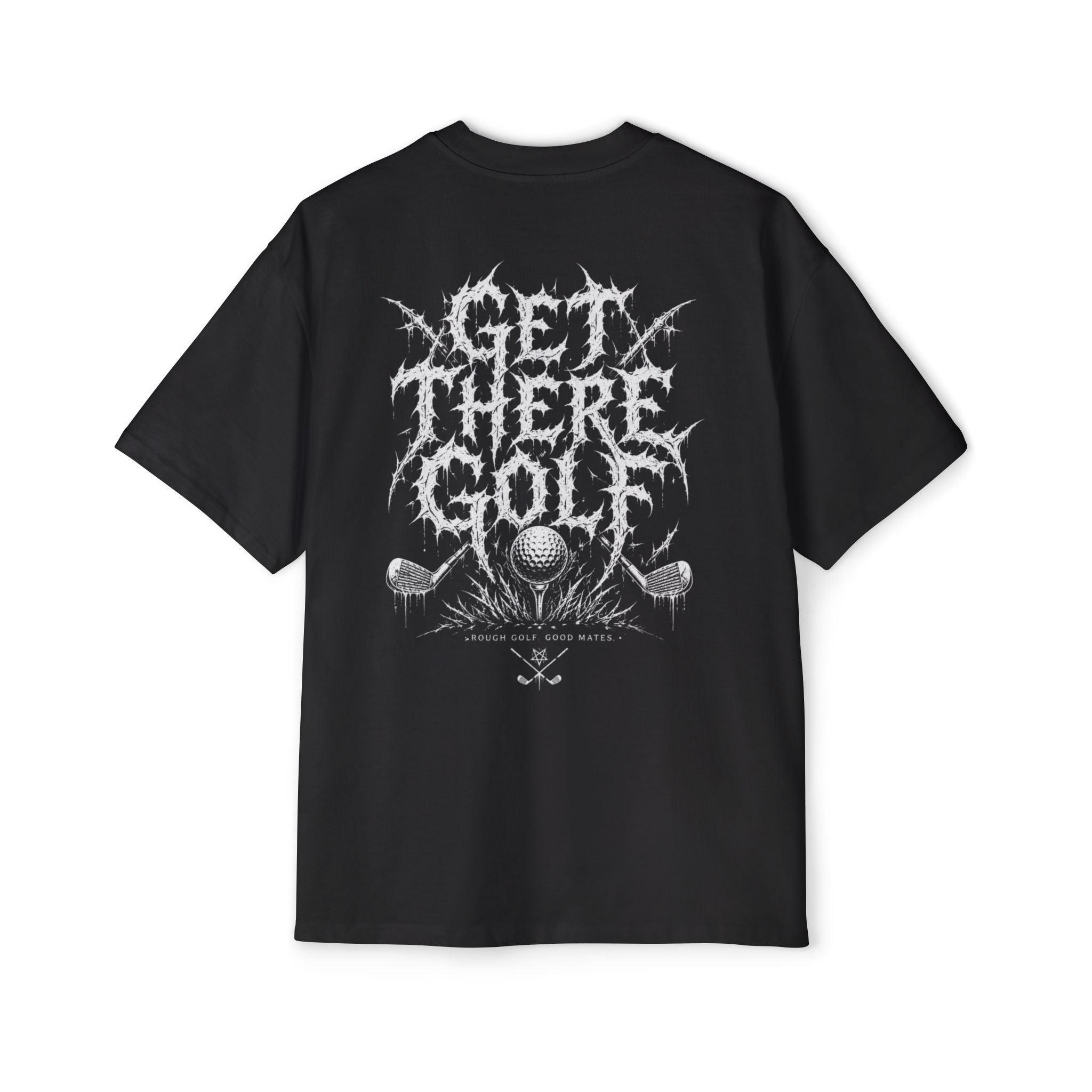 Men's Oversized Golf Tee — Heavyweight Relaxed Fit with GTG Logo