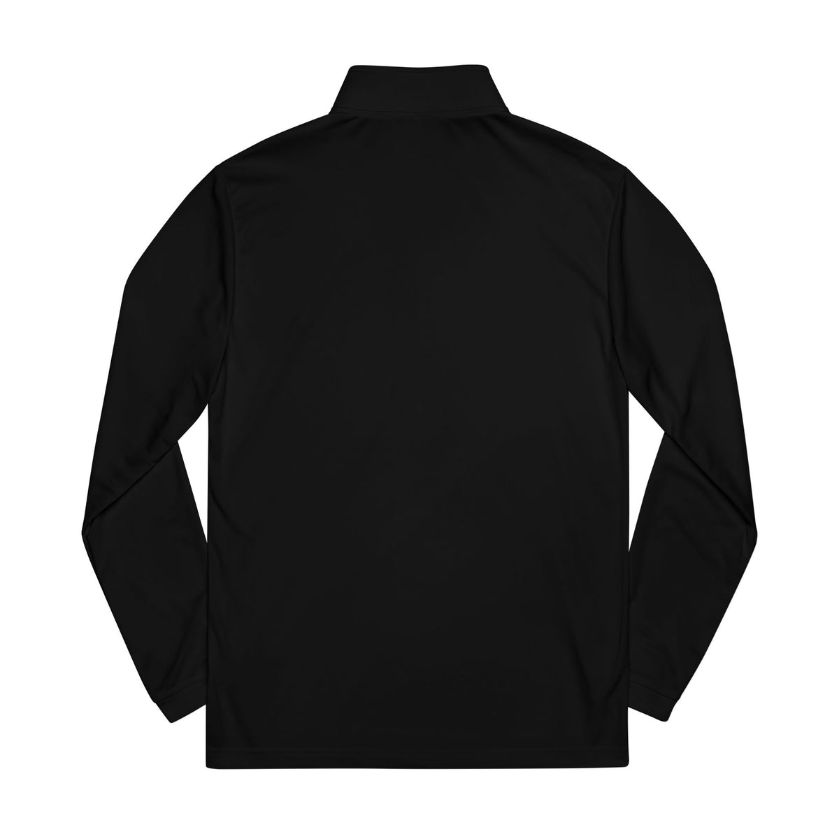 Embroidered Quarter-Zip Pullover — Green Crest Logo