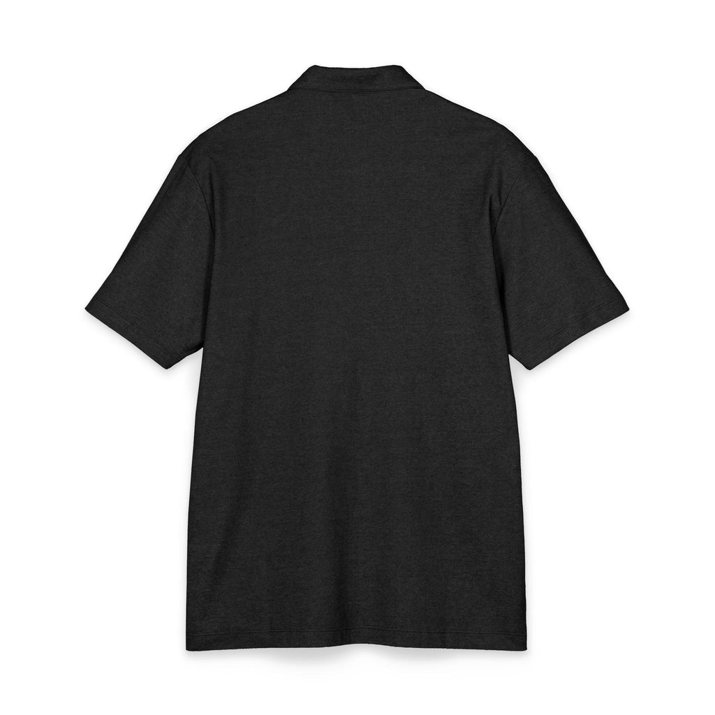 Get There Polo Shirt — Green Circle Logo Embroidered Port Authority Pique