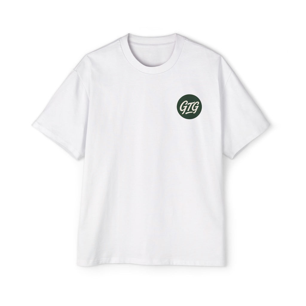 Men's Oversized Golf Tee — Heavyweight Relaxed Fit with GTG Logo