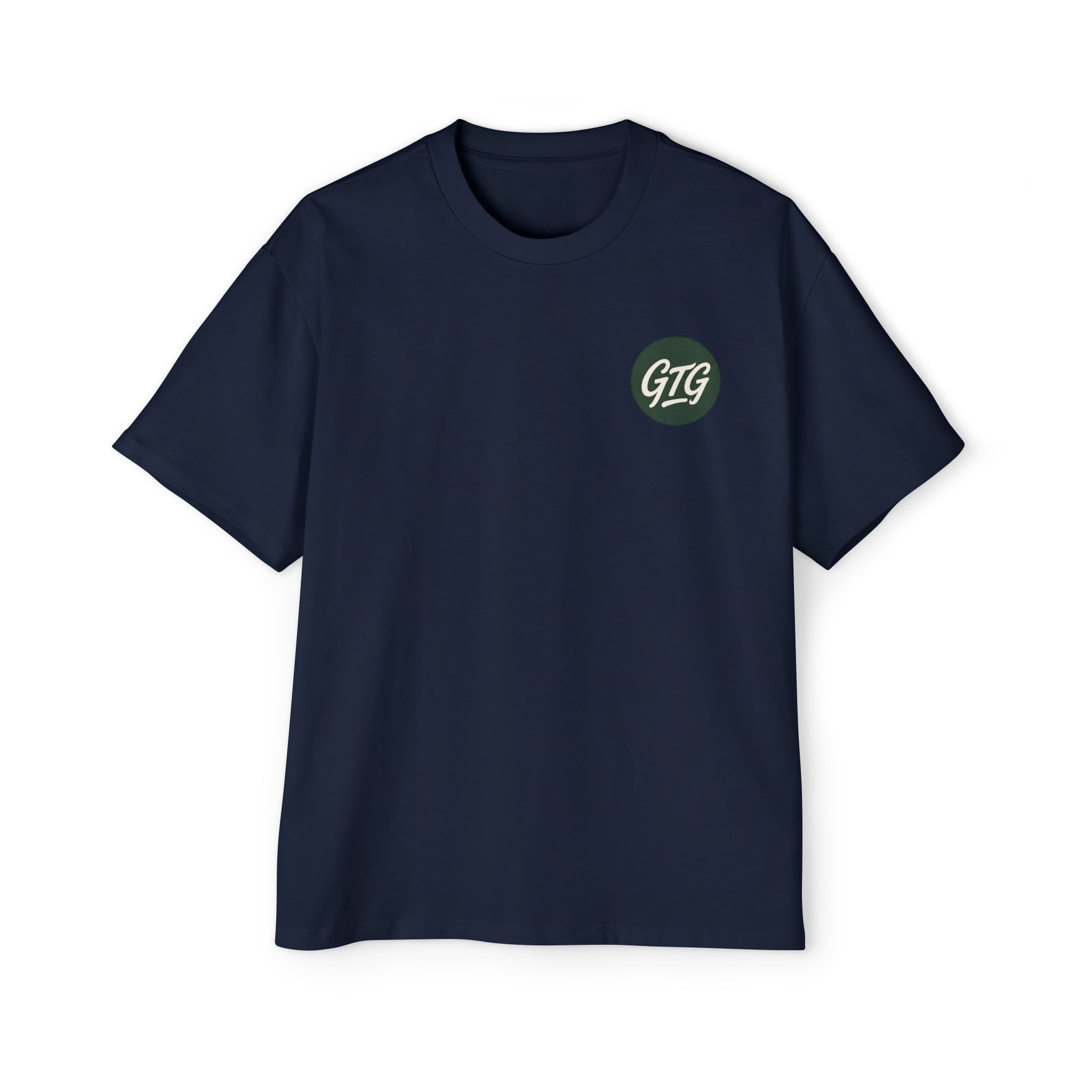 Men's Oversized Golf Tee — Heavyweight Relaxed Fit with GTG Logo