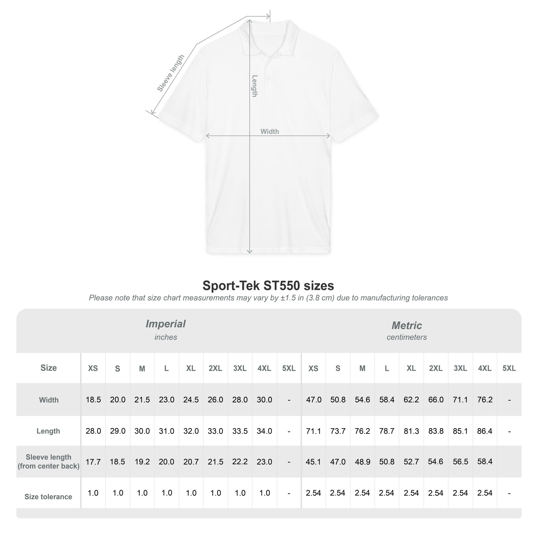 Get There Polo Shirt - Motivational Embroidered Chest Logo