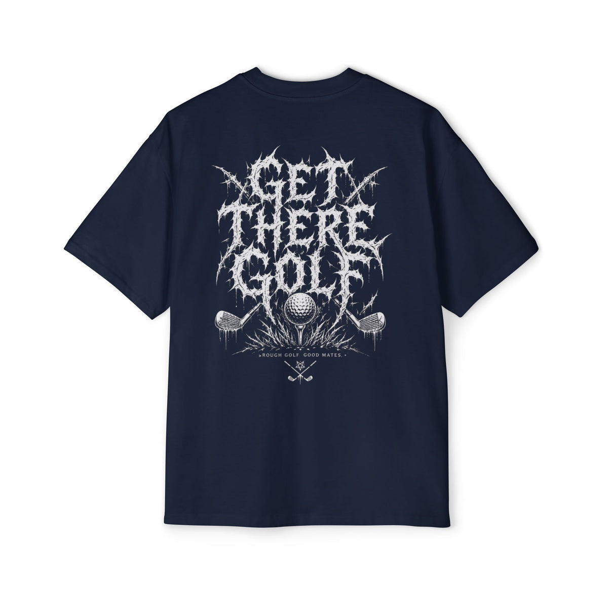 Men's Oversized Golf Tee — Heavyweight Relaxed Fit with GTG Logo